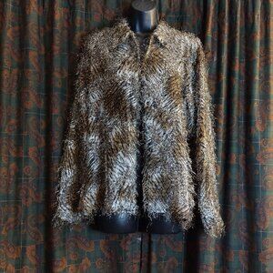 Vintage Claudia Richards TINSEL Jacket Size Small